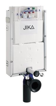 JIKA ENIGMA závesné WC s montážnym prvkom Jika Basic, sedátko, biele tlačidlo PT1.JIKF-KK.W.21 Obrázek - fotka