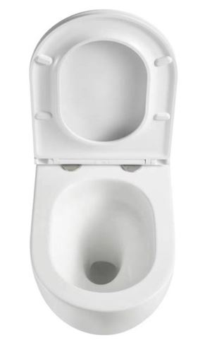 BASIC PRE závesné WC s montážnym prvkom Jika modul, Tornado Flush splachovanie, SoftClose sedátko, biele tlačidlo PT1.JIDF-SC.W.43 Obrázek - fotka