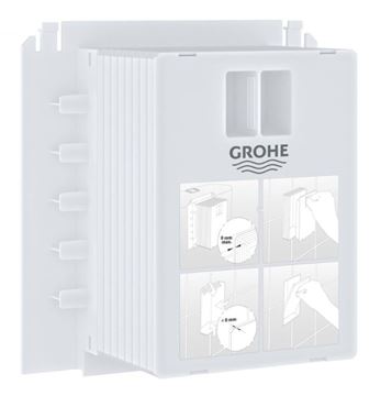 BASIC PRE závesné WC s montážnym prvkom Grohe Rapid SL, Tornado Flush splachovanie, SoftClose sedátko, chrómové tlačidlo PT1.GRDF-RSC.CR.2 Obrázek - fotka