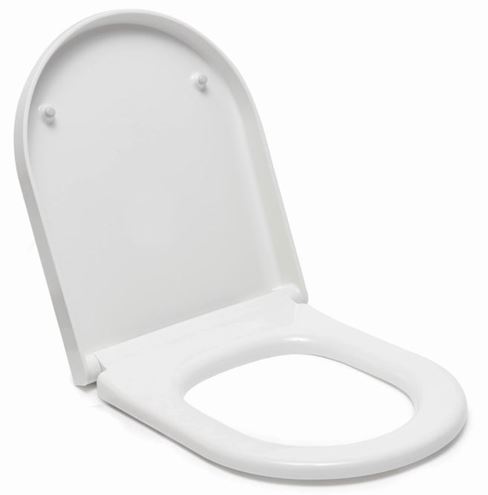 VITRA INTEGRA závesné WC s montážnym prvkom TECEbase, Rim-ex splachovanie, SoftClose sedátko, biele tlačidlo  PT2.TEDF-RSC.W.35 Obrázek - fotka