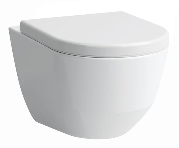 LAUFEN PRE závesné WC s montážnym prvkom Laufen Ineo TW102, SoftClose sedátko, chrómové tlačidlo PT2.LAKF-SC.CR.36 Obrázek - fotka