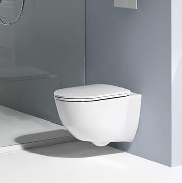 LAUFEN PRE závesné WC s montážnym prvkom Laufen Ineo TW102, SoftClose sedátko, chrómové tlačidlo PT2.LAKF-SC.CR.36 Obrázek - fotka