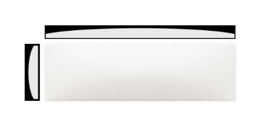 RAKO CONCEPT PLUS dekor 6x20 cm, mat reliéf, biela WARDT104 Obrázek - fotka