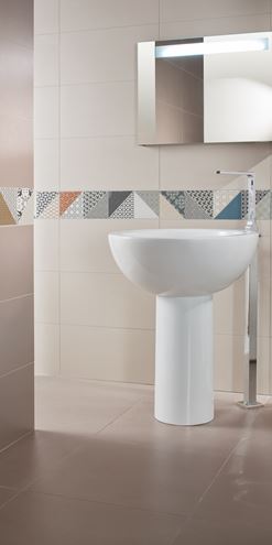 RAKO DECO dekor 15x60 cm, viacfarebná DDPSU659 Obrázek - fotka