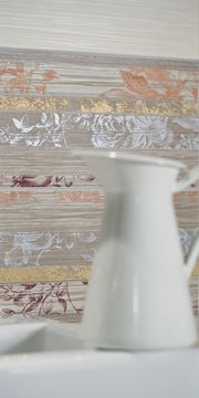 RAKO CHARME dekor 20x60 cm, mat, šedá WITVE036 Obrázek - fotka