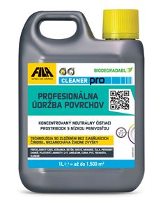 FILA CLEANER PRO čistiaci prostriedok na povrchy 1 l, žltkastá