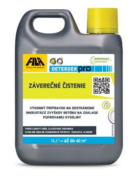 FILA DETERDEK PRO čistiaci prostriedok na dokončovacie čistenie 1 l