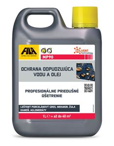 FILA MP90 impregnátor proti škvrnám pre lesklé povrchy 1 l, priehľadná