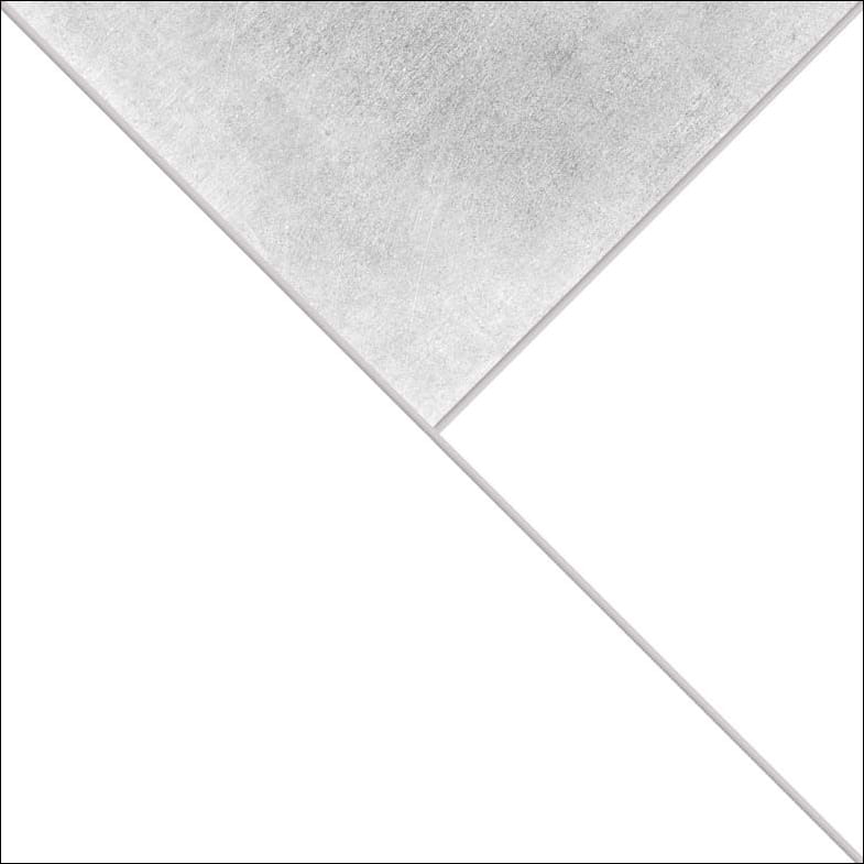 RAKO ROOF dekor 40x40 cm, mat-lesk, bielošedá