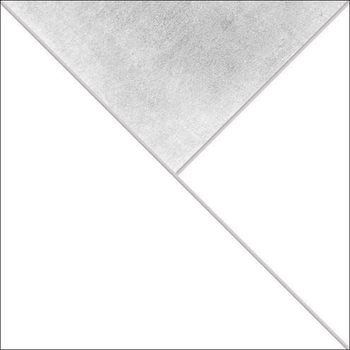 RAKO ROOF dekor 40x40 cm, mat-lesk, bielošedá WDV42668 Obrázek - Hlavní obrázek