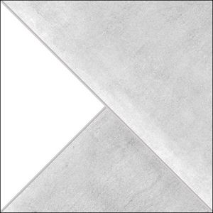 RAKO ROOF dekor 40x40 cm, mat-lesk, šedobiela