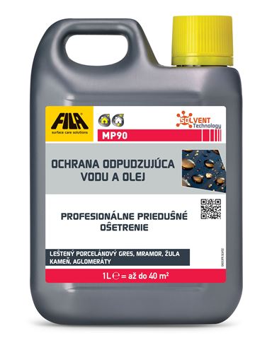 FILA MP90 ECO XTREME impregnátor proti škvrnám s prírodným efektom 1 l, priehľadná 61500006SLV Obrázek - Hlavní obrázek