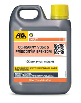 FILA MATT ochranný vosk s prírodným efektom 1 l, mliečne biela