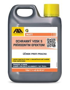 FILA MATT ochranný vosk s prírodným efektom 1 l, mliečne biela