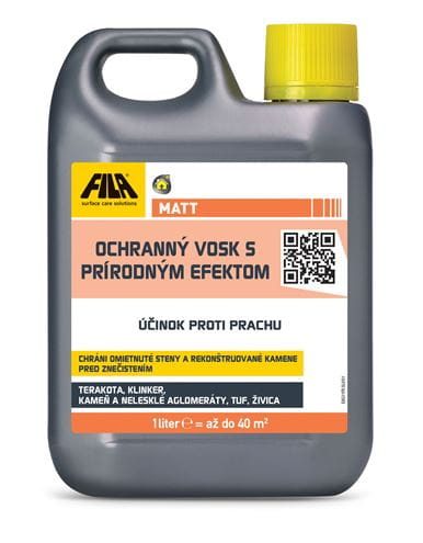 FILA MATT ochranný vosk s prírodným efektom 1 l, mliečne biela 54000012SLV Obrázek - Hlavní obrázek