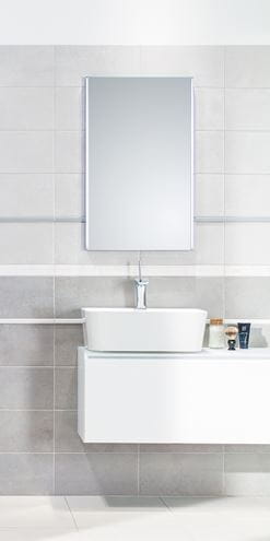 RAKO EXTRA listela reliéfna 2x40 cm, mat, hnedosivá WLRMG721 Obrázek - fotka