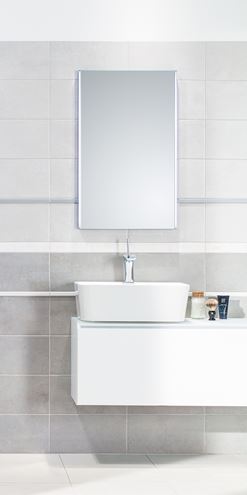 RAKO EXTRA listela reliéfna 2x40 cm, mat, slonová kosť WLRMG720 Obrázek - fotka