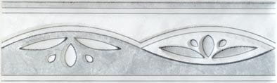 RAKO NEO listela 6x20 cm, lesk, sivá