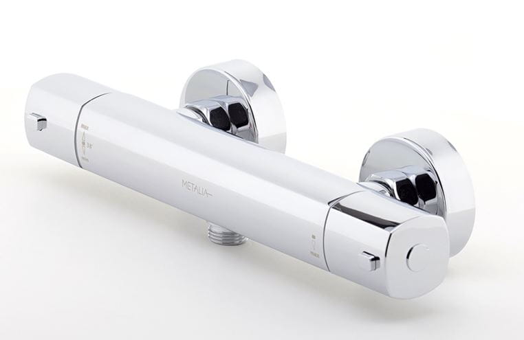 NOVASERVIS METALIA 58 sprchový set s termostatickou batériou, ručná sprcha s 3 prúdmi, tyč, hadica, ECO, chróm 58960KIT,0 Obrázek - fotka
