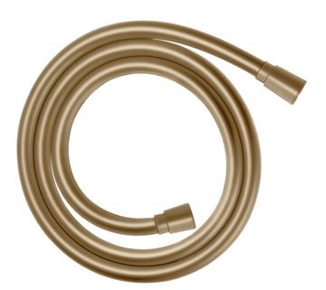 HANSGROHE ISIFLEX sprchová hadica 1600 mm, hladká, s ochranou proti prekrúteniu a zlomeniu, plast, kartáčovaný bronz