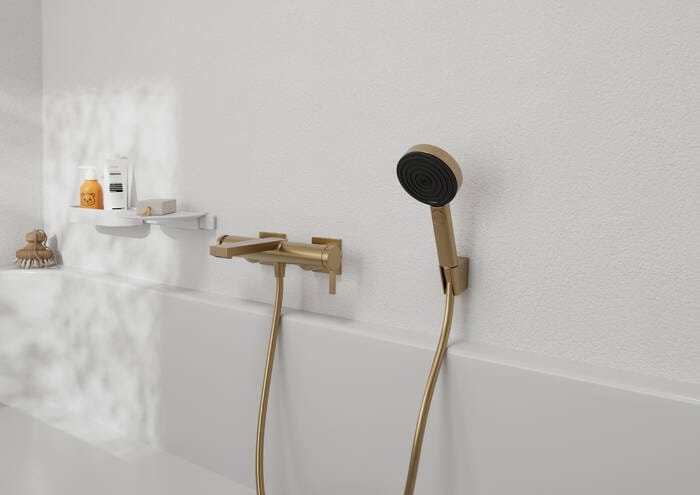 HANSGROHE ISIFLEX sprchová hadica 1600 mm, hladká, s ochranou proti prekrúteniu a zlomeniu, plast, kartáčovaný bronz 28276140 Obrázek - fotka