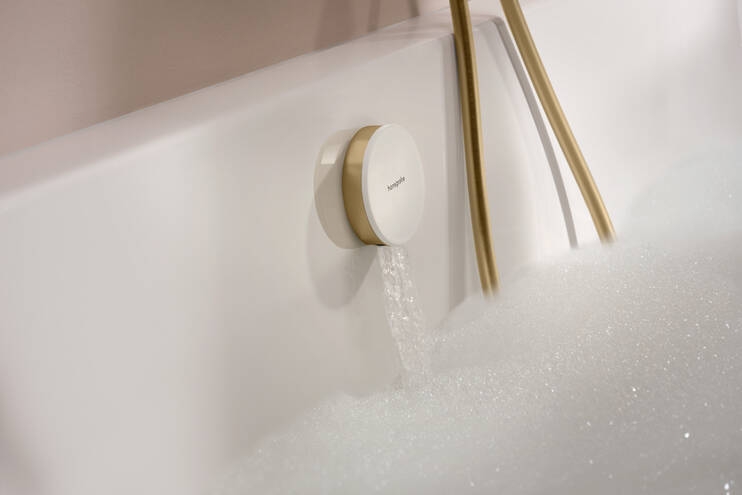 HANSGROHE ISIFLEX sprchová hadica 1600 mm, hladká, s ochranou proti prekrúteniu a zlomeniu, plast, kartáčovaný bronz 28276140 Obrázek - fotka