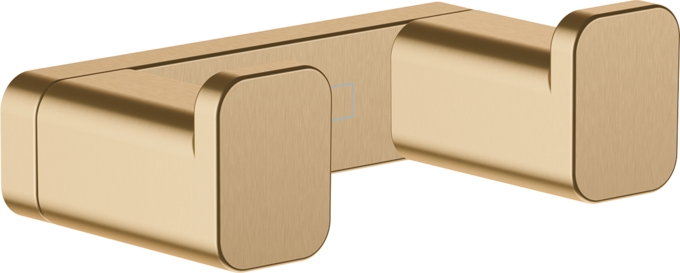 HANSGROHE ADDSTORIS dvojháčik na uteráky, kartáčovaný bronz 41755140 Obrázek - Hlavní obrázek