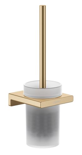 HANSGROHE ADDSTORIS WC kefa, nástenná, sklo, kartáčovaný bronz 41752140 Obrázek - Hlavní obrázek