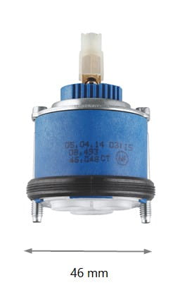 GROHE kartuša 46 mm 46048000 Technický nákres