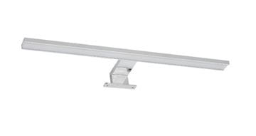 DŘEVOJAS PINO nástenné LED osvetlenie, 4000 K, 650 lm, 8 W, 600 mm, chróm