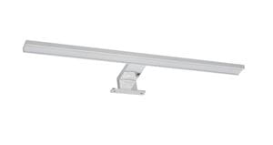 DŘEVOJAS PINO nástenné LED osvetlenie, 4000 K, 650 lm, 8 W, 600 mm, chróm