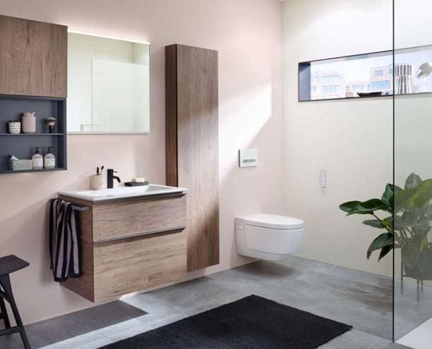 GEBERIT AQUACLEAN MERA CLASSIC závesné WC s bidetovým sedátkom, SoftClosing, TurboFlush, KeraTect 146.200.11.1 Obrázek - fotka