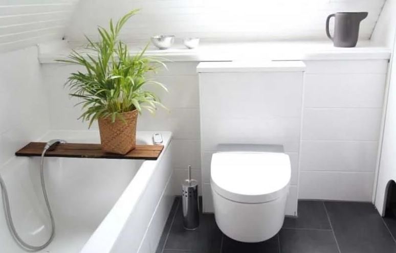 GEBERIT AQUACLEAN SELA závesné WC s bidetovým sedadlom, SoftOpening, TurboFlush, KeraTect 146.220.11.1 Obrázek - fotka