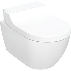 GEBERIT AQUACLEAN TUMA COMFORT závesné WC s bidetovým sedátkom, SoftOpening, Rimless, KeraTect