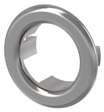 ALCA rozetka priemer 33 mm, krytka prepadu umývadla, chróm