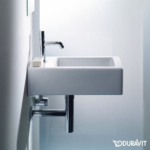 DURAVIT VERO umývadielko 25 cm, s otvorom pre batériu a prepadom 0702250000 Obrázek - fotka