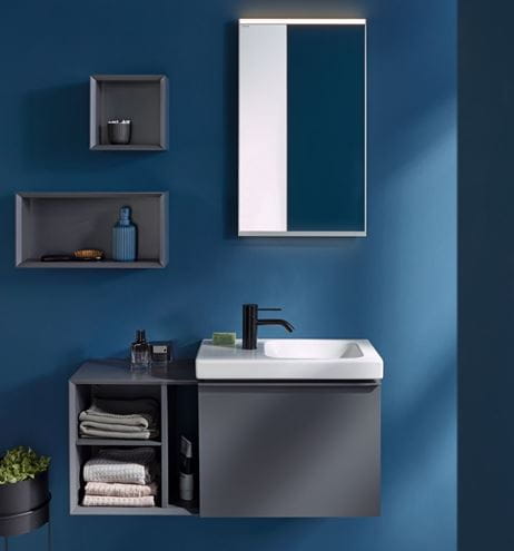 GEBERIT ICON LIGHT umývadielko 53 cm, s otvorom pre batériu vľavo, bez prepadu 501.833.00.1 Obrázek - fotka