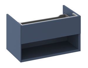 RAVAK SD LITE 80 skrinka pod umývadlo 80x45x43 cm, zásuvka, polica, Deepsea Blue
