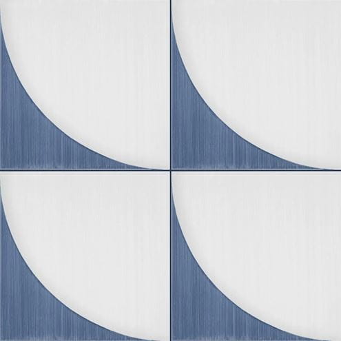 MARAZZI SCENARIO dekor 20x20 cm, mat, tappeto 2B blu M8RE Obrázek - Hlavní obrázek