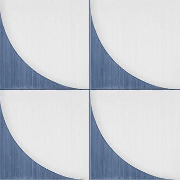 MARAZZI SCENARIO dekor 20x20 cm, mat, tappeto 2B blu