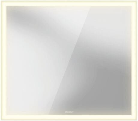 DURAVIT L-CUBE zrkadlo 80x70 cm, s osvetlením, s reguláciou stmievania, s vyhrievaním, so senzorom LC7381000000000 Obrázek - fotka