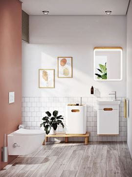 VITRA SENTO zrkadlo 60x70cm, s osvetlením, so senzorom 60889 Obrázek - fotka