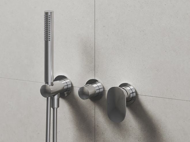 RAVAK SPRING SG 065.00CR.O2+S podomietková batéria, pre 2 spotrebiče, s telesom, so sprchovou súpravou, chróm X070534 Obrázek - fotka