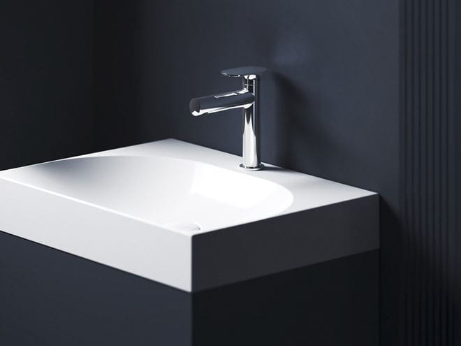 RAVAK SPRING SG 012.00CR umývadlová stojanková batéria, EcoFlow, lesklý chróm X070523 Obrázek - fotka