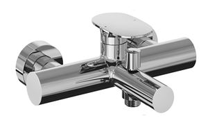 RAVAK SPRING SG 022.00CR vaňová nástenná batéria, s prepínačom, chróm