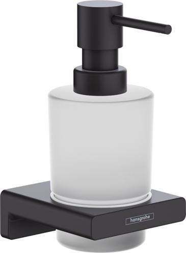 HANSGROHE ADDSTORIS dávkovač tekutého mydla, sklo, matná čierna 41745670 Obrázek - Hlavní obrázek