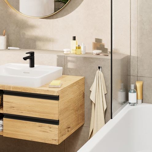 HANSGROHE ADDSTORIS háčik na uterák, matná čierna 41742670 Obrázek - fotka
