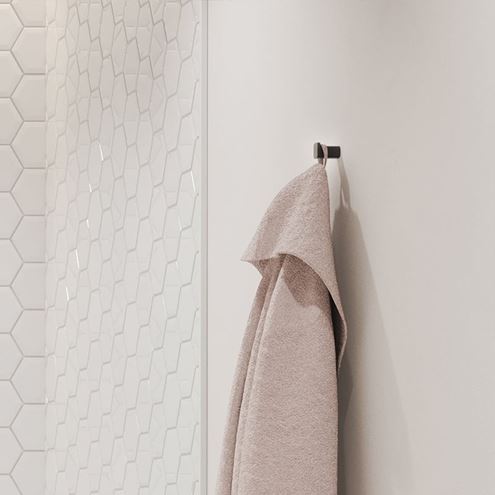 HANSGROHE ADDSTORIS háčik na uterák, matná čierna 41742670 Obrázek - fotka