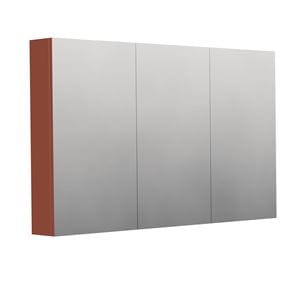 INTEDOOR BARI zrkadlová skrinka 120x72x14 cm, s vypínačom a el. zásuvkou, MDF, cotto mat