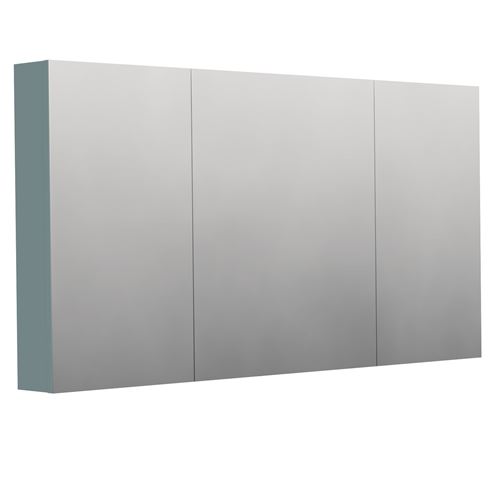 INTEDOOR BARI zrkadlová skrinka 140x72x14 cm, s vypínačom a el. zásuvkou, MDF, aqua marina mat BAZS140A6766 Obrázek - Hlavní obrázek
